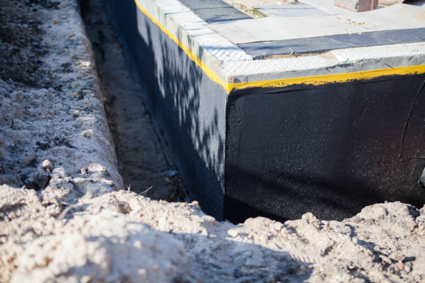Professional Waterproofing technician working in Blountville, TN